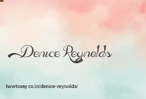 Denice Reynolds