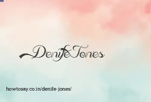 Denife Jones