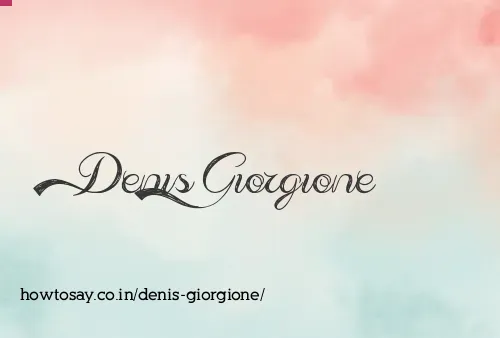 Denis Giorgione