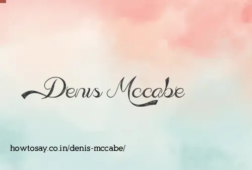 Denis Mccabe