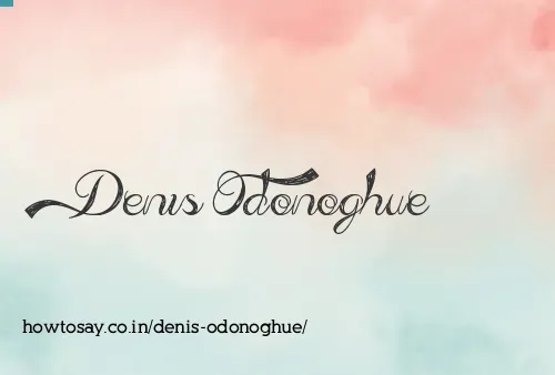 Denis Odonoghue