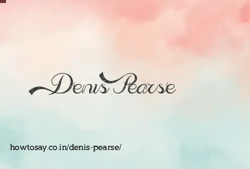 Denis Pearse