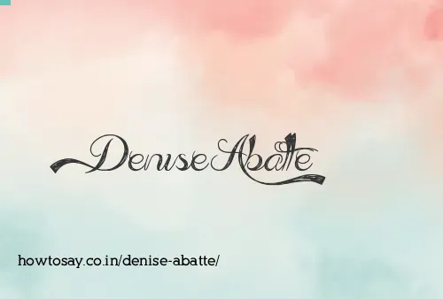 Denise Abatte