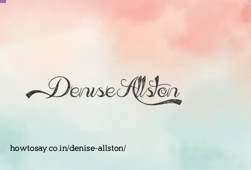 Denise Allston