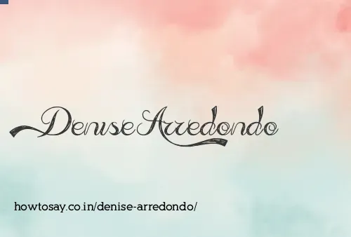 Denise Arredondo