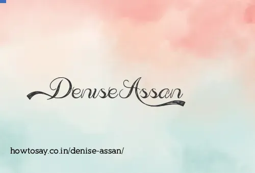 Denise Assan