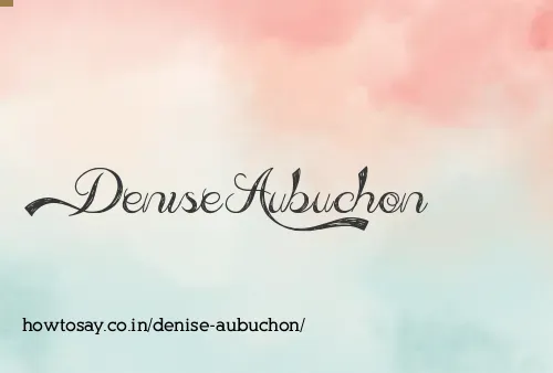 Denise Aubuchon