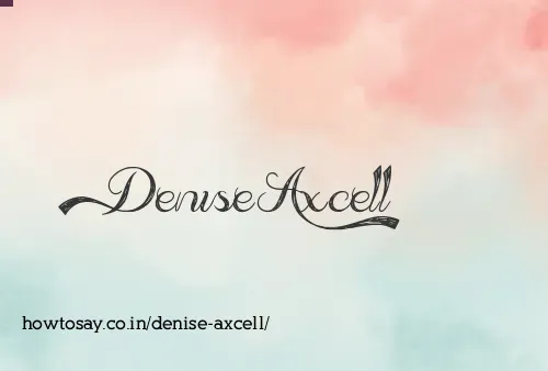 Denise Axcell