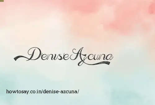 Denise Azcuna