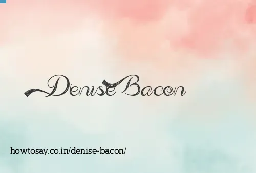 Denise Bacon