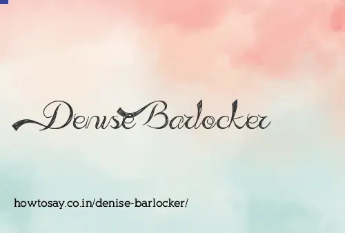 Denise Barlocker