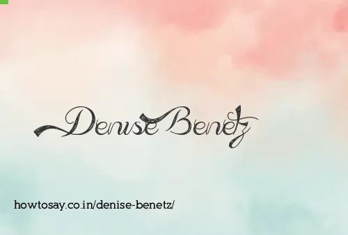 Denise Benetz