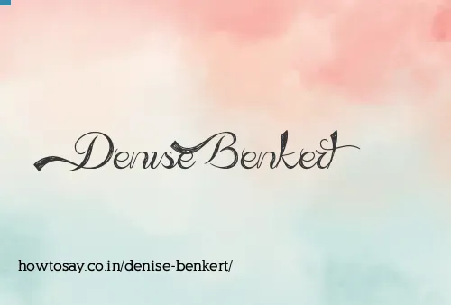 Denise Benkert