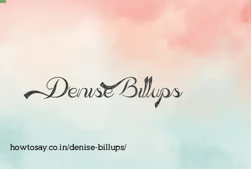 Denise Billups