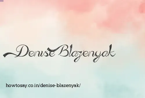 Denise Blazenyak