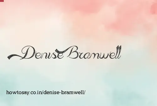 Denise Bramwell