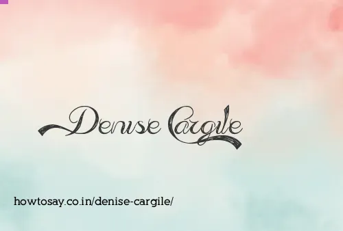 Denise Cargile