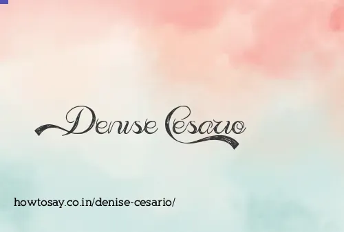 Denise Cesario