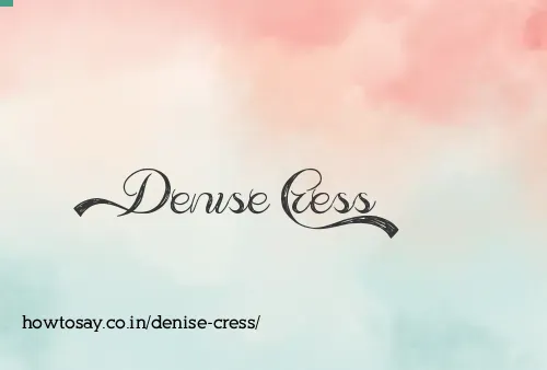 Denise Cress
