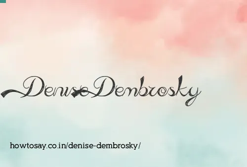 Denise Dembrosky