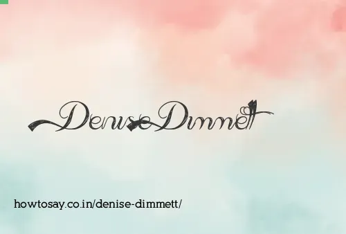 Denise Dimmett