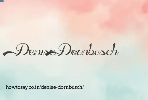 Denise Dornbusch