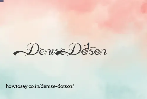 Denise Dotson