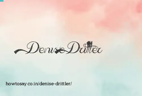 Denise Drittler