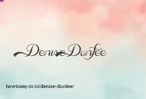 Denise Dunfee