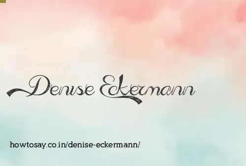 Denise Eckermann