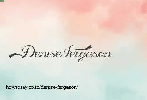 Denise Fergason