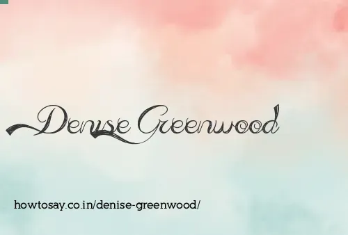 Denise Greenwood