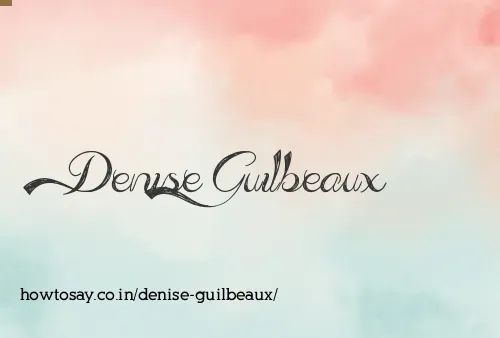 Denise Guilbeaux