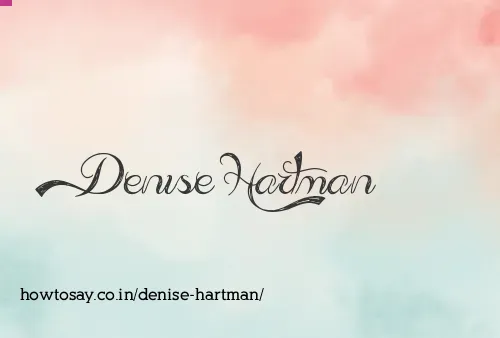 Denise Hartman