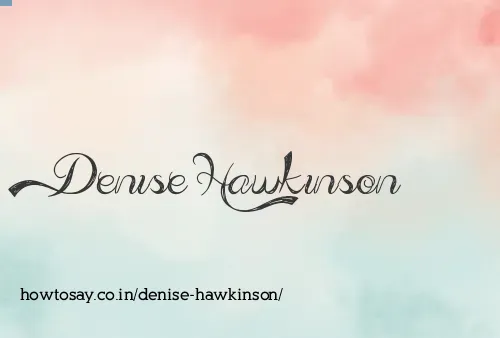 Denise Hawkinson
