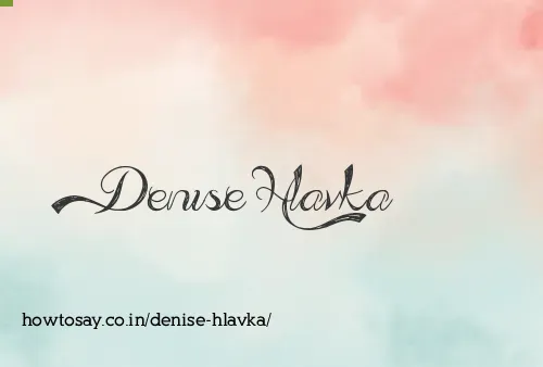 Denise Hlavka