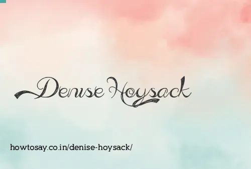 Denise Hoysack