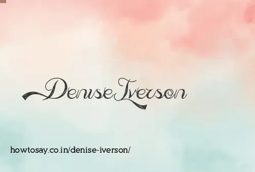 Denise Iverson