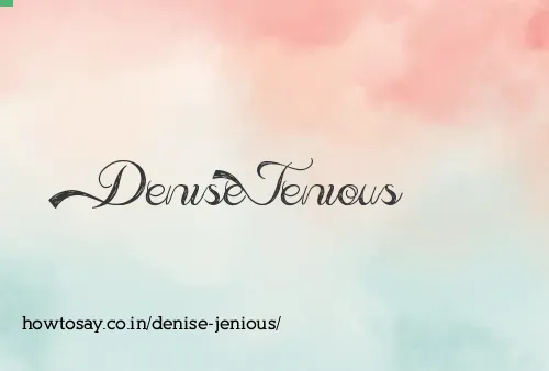 Denise Jenious