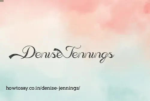 Denise Jennings