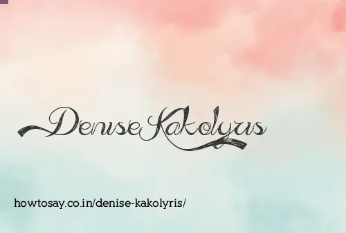 Denise Kakolyris