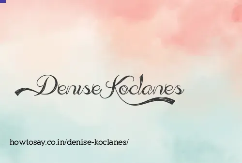 Denise Koclanes