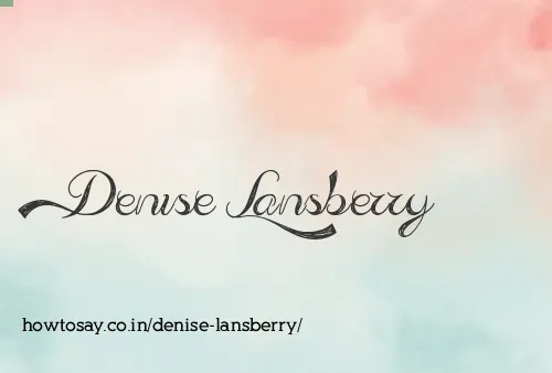 Denise Lansberry
