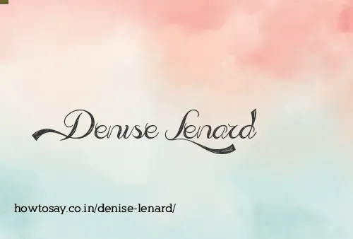 Denise Lenard