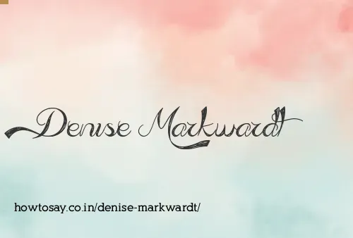 Denise Markwardt