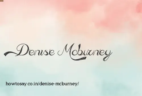 Denise Mcburney