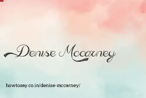 Denise Mccarney