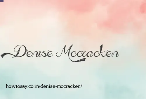 Denise Mccracken