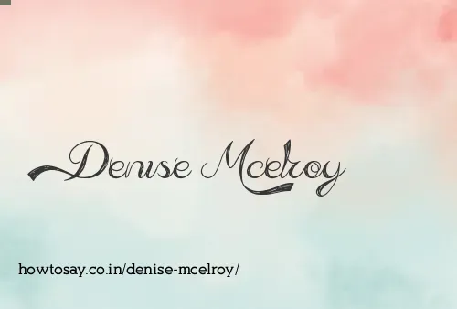 Denise Mcelroy
