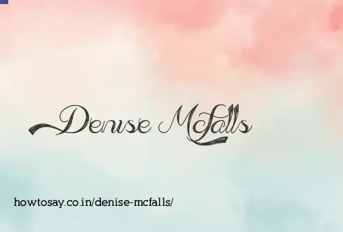 Denise Mcfalls